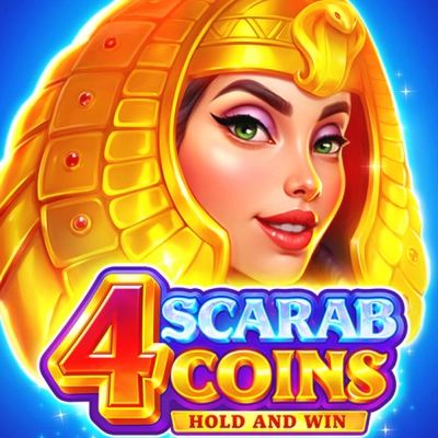 4 Scarab Coins - Hold and Win